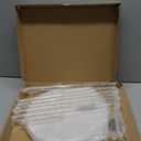 YINSHCO Acrylic Detachable End Table, Round Acrylic Coffee Table, 2 Tier Multifuntional Clear Nightstand End Table for Small Spaces, Detachable Beside Table for Living Room, Bedroom, Study Room (2)