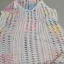 Bellelily Swimsuit Coverup for Women Bathing Suit Cover ups Crochet Beach Tank Dress Hollow Out Slit Bikini Cover Up Dresses (X-Large, Tie Dye)