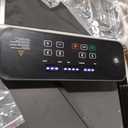 Treadmill with Quick-Release Desk, Hydraulic Folding Design, Adjustable Armrests, 300LBS Weight Capacity