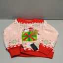 Meland Kids Ugly Christmas Sweater - Light Up Funny Holiday Pullover - Cute Xmas Sweater for Boys & Girls Age 5-16 Year Old