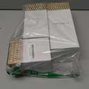 Luminara Realistic Flameless LED Set of 3 Ivory Pillar Candles, Home Safe Moving Flame Melted Top Illumination, Battery Operated