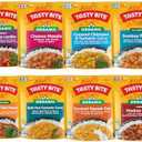 Tasty Bite Variety, Pack of 9, Madras Lentils, Bombay Potatoes, Vegetable Tikka Masala, Channa Masala, 3Bean Madras Lentils, Split Pea & Turmeric Curry, Coconut Squash Dal, Chickpea Coconut and Turmeric Curry, Best By: 04/30/26