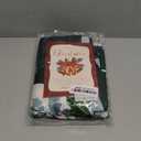 Romanstile Christmas Checkered Rectangle Tablecloth, Winter Holly Bell Table Cloth, Green Buffalo Plaid Xmas Table Cover for Dining, Party, Holiday Decor - 60 x 84 Inch