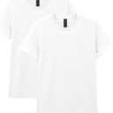 Gildan Women's Heavy Cotton T-Shirt, Style G5000L, 2-Pack