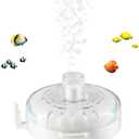 Aquarium Small Fish Tank Filter - Mini Fish Tank for 2-15 Gallon Tanks Bio Sponge Filter, Ultra Quiet Submersible Aeration Filters for Breeding Fry Betta Shrimp Tanks