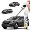 Modern Steel Metallic (NH-797M) Touch Up Paint Compatible with Honda, DIY Car Paint Scratch Repair, Quick & Easy Fix Automotive Scratch Repair for Civic/CRV/Odyssey/Accord/Pilot/HRV