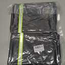 Outdoor Faucet Covers for Winter, Pro 9.8" H x 7.1" W Outside Faucet Cover Freeze Protection, Upgraded Reusable Spigot Covers Winter Insulated for Outside Faucet with Reflective Strip, 6 Pack Black