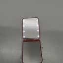 Kintion Pocket Mirror, 1X/3X Magnification LED Compact Travel Makeup Mirror with Light for Purse, 2-Sided, Portable, Folding, Handheld, Small Lighted Mirror for Gift, Wine Red