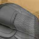 Car Seat Covers for Dodge Ram 1500/2500/3500 Crew Regular Quad Cab 2011-2026, 4-Layer Waterproof Leather, Truck/Pickup Seat Covers Full Set, Ram Accessories, Black
