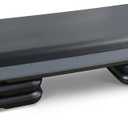 Cap Barbell Adjustable Aerobic Step Platform Exercise Step, Gray