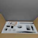 62 Inch Ceiling Fans with Lights, Large Low Profile Flush Mount Ceiling Fan with Remote Control, 8 Blades Double Sided, Reversible DC Motor, Silent Timing, Brown Indoor Outdoor Ceiling Fan