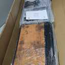 LUMTOK 10-Drawer Dresser, Fabric Storage Dressers for Bedroom, Hallway, Nursery, Closets, Steel Frame, Wood Top, Easy Pull Handle (Rustic Brown)