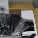 Master Airbrush Large Portable Airbrush Spray Booth Station with LED Lights, 25W Fan, Turntable & 6' Exhaust Hose, 22.25"x19"x14" Hobby Airbrush Booth for Painting, Models, Arts, Crafts, Cakes