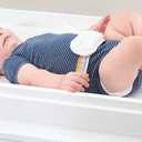 Graco Premium Contoured Changing Pad GREENGUARD Gold Certified, Water-Resistant, Ultra-Soft Buckle Cover, Contoured Baby Changing Pad, Fits Most Standard-Size Changing Toppers, Non-Skid Bottom