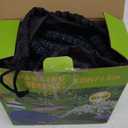 Garden Hose 50 ft, 2025 New Flexible Water Hose 50ft With 10-Pattern Spray Nozzle, Lightweight Hose Pipe, Durable, Kink-Free, Leak-Proof Solid Brass Fittings, Black & Blue