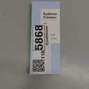 Eyebrow & Facial Hair Trimmer, Precision Detailer with Rinseable Blade, Battery Operated, Double-Sided Razor for Fine Hair, Chin & Peach Fuzz, Compact Pen Size, Safe & Gentle Touch-ups (Cadet Blue)