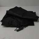 Pop up Canopy Tent Replacement Top only Suitable for Straight Leg Without Central Pole Canopy, Width of 118x118 inches, excluding Tent Frame, Black