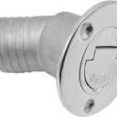 Marine Deck Filler/ Fill Keyless Cap 316 Stainless Steel Elbow Boat Accessories Yacht Hardware (Type: Diesel, 50mm/2inch)