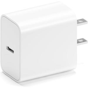 20W USB C Charger Block for Apple iPhone Air 15 16 17 Pro Max, 12V USB C Fast Charging Cube Plug Power Adapter Compatible with iPhone Air 17 16e 15 14 13 12 11 XS Max SE 8 Plus 7 6 iPad, 1Pack, White