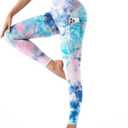 YUDSUD High Waisted Leggings for Women - Tummy Control Yoga Pants for Workout Running Athletic Women's Leggings Plus Size, S/M