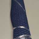 TYUU Bathroom Rugs Non Slip Washable, Super Absorbent Thin Bath Mat Small Quick Dry Low Pile Bathroom Rug, Navy Blue 16"x24"