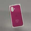 Apple iPhone 16 Silicone Case with MagSafe and Camera Control: Lightweight Phone Case, Wireless Charging Compatible, Smooth Matte Finish; Fuchsia