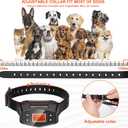 GPS Wireless Dog Fence,Electric Pet Fence with Pet Containment System,Waterproof Rechargeable Dog Collar for Most of Dogs,Adjustable Warning Strength,Radius 33-999 Yards