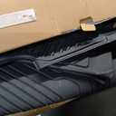 3W Floor Mats (with Metal Pedals) for Ford F-150 2015-2026 & F150 Lightning 2022-2025 SuperCrew (w/o Fold Flat Storage), TPE All Weather Custom Fit, Front & Rear 3PCS | Heavy Duty, Easy Clean - Black