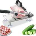 Manual Frozen Meat Slicer Meat CutterMeat Cutter Beef Mutton Roll for Hot Pot BBQ Food Slicer Slicing Machine for Commercial or Home Cooking of Hot Pot Shabu Shabu Korean BBQ