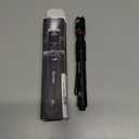 Rechargeable Pen Light Flashlight IP67 Waterproof with Pocket Clip 4-Zoomable, Prefect Pocket Flashlight for Inspection,Work,Repair (1 Pack, Black)