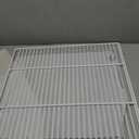 2-Pack Commercial Freezer and Refrigerator Replacement Shelves- Adjustable Utility Steel Wire Metal Shelf, White (23" x 21.1")