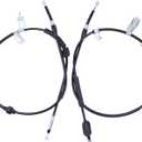2Pcs Rear Left and Right Parking Brake Cable for Honda Civic 1992-2000, Acura Integra 1994-1999