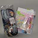 Findvoor Stamped Cross Stitch Kits for Beginners Full Range of Cross Stitching Embroidery Pattern for Adults, 11CT DIY Needlepoint Embroidery Starter Kits-Snow Scenery 17.7x17.7 inch (Crafts 02)