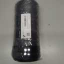 Buganda Memory Foam Bathroom Rug Mat 30x20, Extra Soft and Absorbent Bath Mats, Non-Slip and Machine Washable Bath Rugs for Bathroom Floor,Tub and Shower, Black