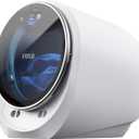Morus Portable Dryer for Clothes with 8 Modes, 1200W Mini Dryer with Stainless Steel Drum, No Installation Required, Wrinkle and Pet Hair Remover, Luxury Towel Warmer, for Apartments, Dorm, RV