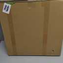 14x14 Frame Black With Mat 10x10 Solid Wood Picture Frames Wall Mounting (1 pack, 14x14 Inch)