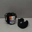 Travel Pillows for Airplanes, Airplane Pillow for Long Flight, Airplane Head Strap with Eye Mask for Sleep, Travel Neck Pillow for Car Road Trip, 360 Support Headrest, Stop Bobblehead, Black