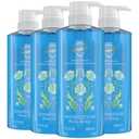 Safeguard Liquid Hand Soap, Micellar Deep Cleansing, Washes Away 99% Bacteria, Made with Natural Moisturizers, Enriched with Skin Conditioners, PH Balanced, Ocean Breeze Scent 15.5 oz (Pack of 4)