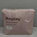 Faux Fur Throw Blanket, 1000GSM Fluffy Soft Bubble Blanket for Couch Bed, Cozy Plush Warm and Thick Blanket, Fuzzy Rabbit Throw for Living Room Bedroom 50''*60'' Tie-dye Grey