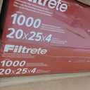 Filtrete 20x25x4 Air Filter MERV 11, MPR 1000 Micro Allergen Defense 2-Pack, Fits Honeywell & AprilAire, AC Furnace HVAC Filters for Home, Pleated Electrostatic (Actual Size 19.88 x 24.63 x 4.31 in)