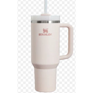 STANLEY Quencher H2.0 Tumbler with Handle and Straw 30 oz | Flowstate 3-Position Lid | Cup Holder Compatible for Travel | Insulated Stainless Steel Cup | BPA-Free | Light Pink