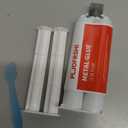 Metal Glue, 1.76oz 2 Part Epoxy, Heavy Duty Weld, Strongest Glue, All Purpose Repair for Metal, Plastic, Steel, Ceramics, Fiberglass, Car, Automotive, Body Filler Putty (1Pcs)