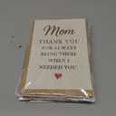 15 x Cheerin Sweet Birthday Cards for Mom – Thank You Card for Mum with Envelope from Daughter and Son – Heartfelt Appreciation Mother's Day Cards for Stepmom, Grandma, or Mother Figures 5x7