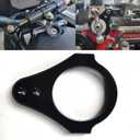43mm CNC Aluminum Motorcycle Fork Tube Brackets Steering Damper Frame Mounting Clamp Foot Fixer Hardware Parts Stabilizer Universal