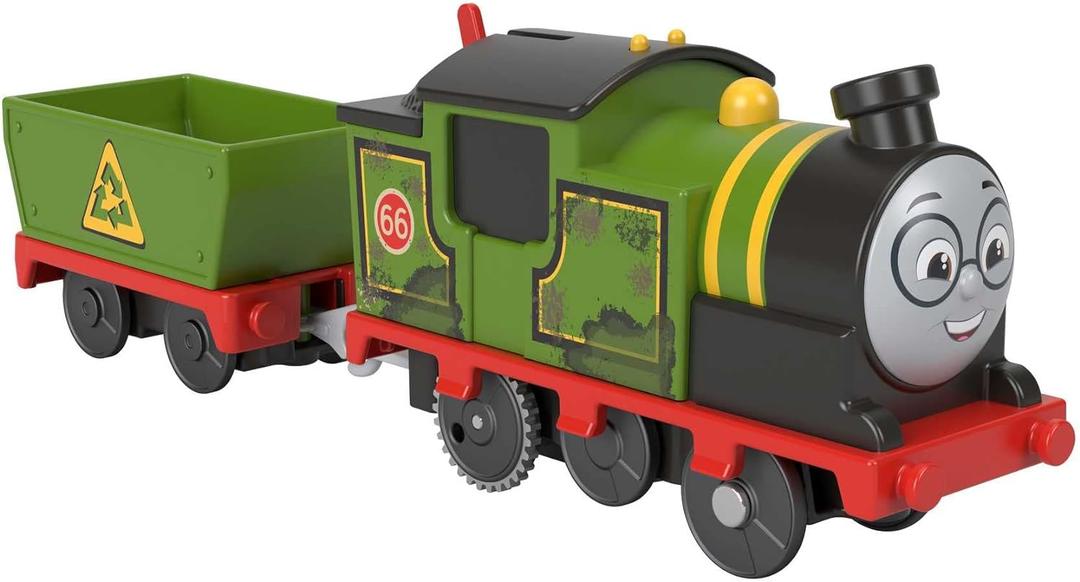 Thomas & Friends Motorized Toy Train Whiff Battery-Powered Engine and Cargo Car for Pretend Play Preschool Kids Ages 3+ Years Thomas & Friends Motorized Toy Train Whiff Battery-Powered Engine and Cargo Car for Pretend Play Preschool Kids Ages 3+ Years