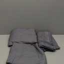 Extra Deep King Sheet Set - 6 Piece Breathable & Cooling Sheets - Hotel Luxury Bedding Set w/18-24 Inch Extra Deep Pockets - Easy & Secure Fit - Super Soft, Wrinkle Free and Comfy - Grey, King Size (07 - Dark Grey)