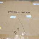 Hahafelt 1 Set Low Picnic Table, Foldable Boho Picnic Table with Extra Large Outdoor Camping Blanket Portable Boho Wood BBQ Tables for Camping Wedding Beach BBQ Party (44.1''x22.1''x12.9'',White)