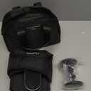 Lunix LX4 FSA Cordless Knee Massager with Heat, Compression & Vibration, Rechargeable Wrap for Knee, Calf & Thigh, Hot/Cold Therapy Option, Touchscreen Control for Everyday Comfort, Forest Green