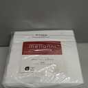 Mellanni King Sheets Set - 4 PC Iconic Collection Bedding - Hotel Luxury, Extra Soft, Cooling Bed Sheets - Wrinkle, Fade, Stain Resistant (King, White)