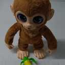 FurReal Peanut The Playful Monkey Interactive Toy, 15-inch Realistic Plush, Kids Toys for Ages 4 Up by Just Play (Large)